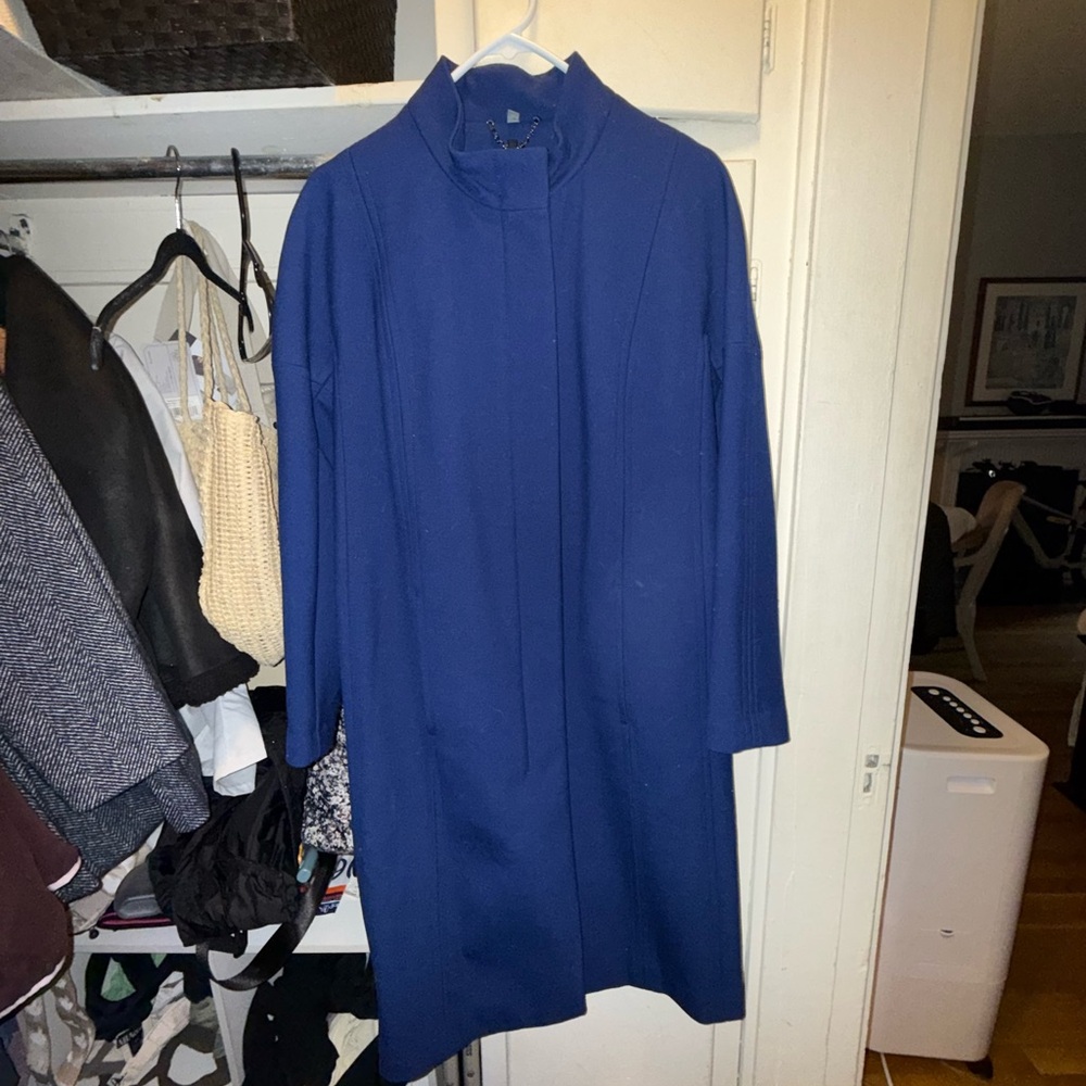 Elegant Blue Vintage American Airlines Coat